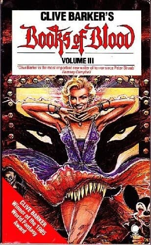 Cover of Clive Barker's books of blood Volume Four