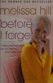 Cover of Before I forget