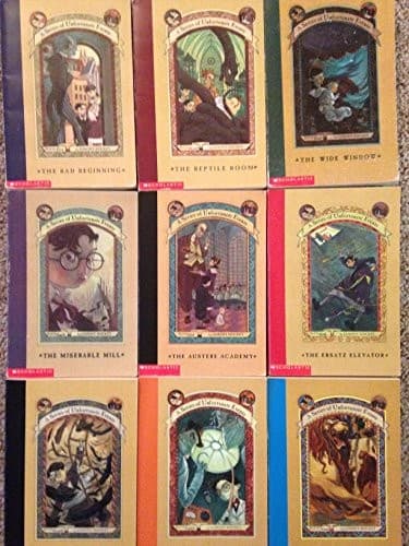 Cover of Series of Unfortunate Events Set books #1-9