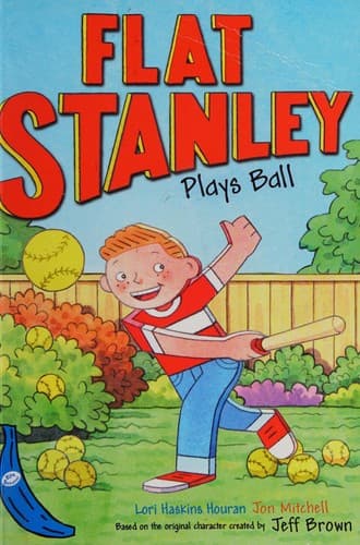 Cover of Flat Stanley plays ball