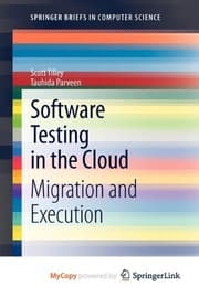 Cover of Software Testing in the Cloud