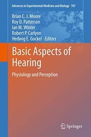 Cover of Basic Aspects of Hearing