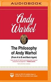 Cover of Philosophy of Andy Warhol, The