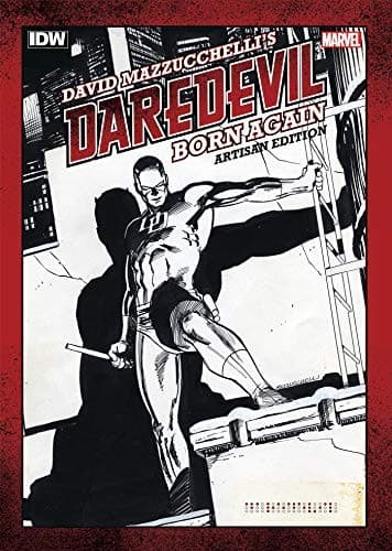 Cover of David Mazzucchelli’s Daredevil Born Again Artisan Edition