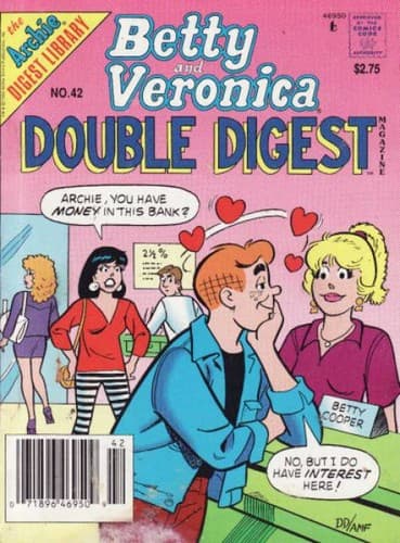 Cover of Betty and Veronica Double Digest Magazine