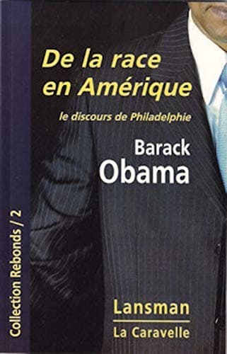 Cover of DE LA RACE EN AMERIQUE