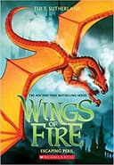 Cover of Escaping Peril: Wings of Fire, Book 8