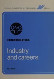 Cover of Communication--industry and careers