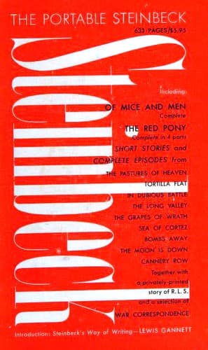 Cover of Steinbeck