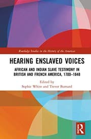 Cover of Hearing Enslaved Voices