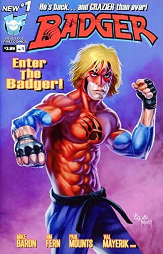 Cover of Badger #1 Devil's Due Comics