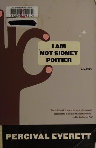 Cover of I Am Not Sidney Poitier