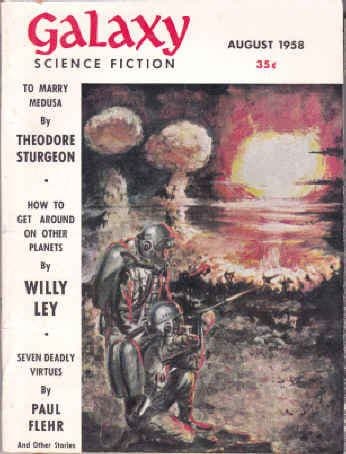 Cover of Galaxy Science Fiction, Vol. 16, No. 4