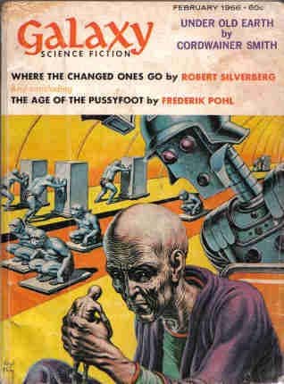 Cover of Galaxy, February 1966