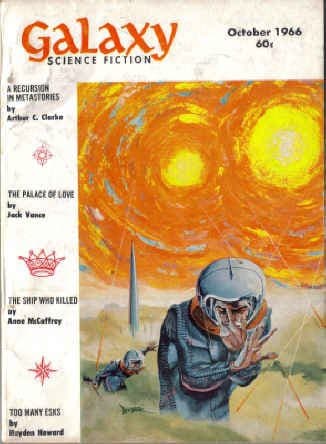 Cover of Galaxy Science Fiction, October 1966