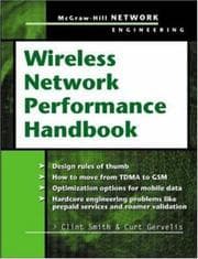 Cover of Wireless network performance handbook