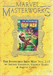 Cover of Marvel Masterworks Vol. 107 the Invincable Iron Man Nos 2-13