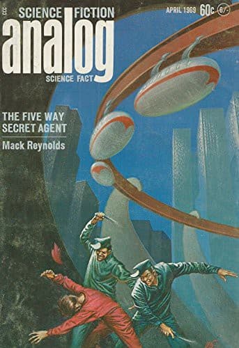 Cover of Analog Science Fiction - April 1969