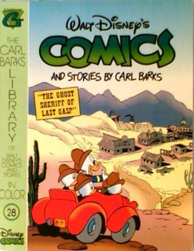 Cover of The Carl Barks Library of Walt Disney's Comics and Stories in Color #28 (Walt Disney's Comics and St