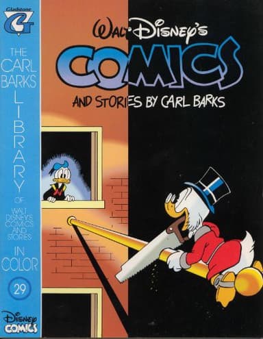 Cover of The Carl Barks Library of Walt Disney's Comics and Stories in Color #29