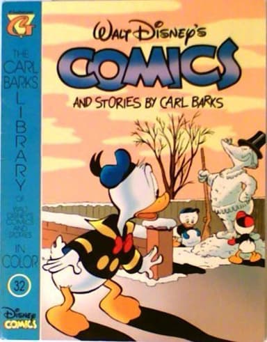 Cover of The Carl Barks Library of Walt Disney's Comics and Stories in Color #32 (Walt Disney's Comics and St