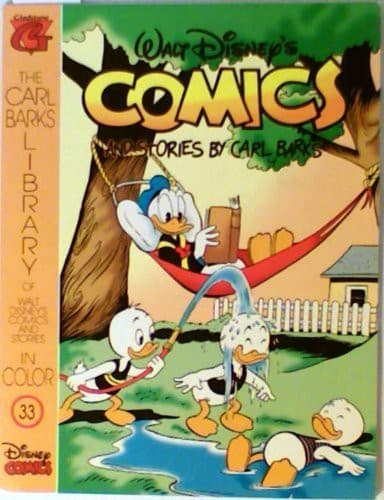 Cover of The Carl Barks Library of Walt Disney's Comics and Stories in Color #33 (Walt Disney's Comics and St