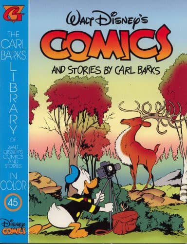 Cover of The Carl Barks Library Number 45, Walt Disney's Comics