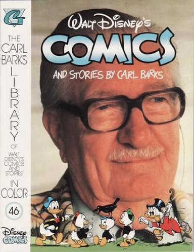 Cover of The Carl Barks Library Number 46, Walt Disney's Comics