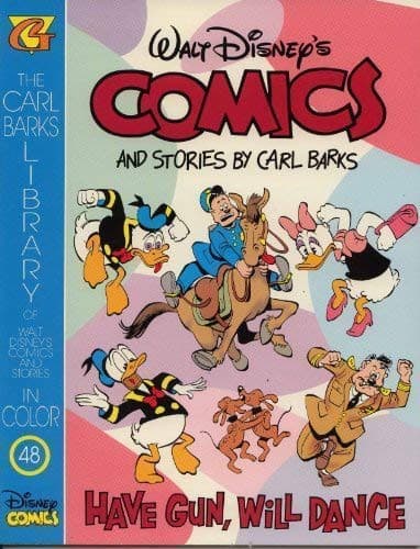Cover of The Carl Barks Library of Walt Disney's Comics and Stories in Color #48