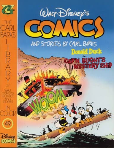 Cover of The Carl Barks Library of Walt Disney's Comics and Stories in Color #49