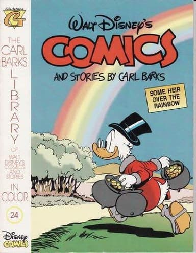 Cover of The Carl Barks Library Of Walt Disney's Comics And Stories No. 24