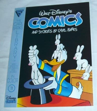 Cover of The Carl Barks Library of Walt Disney's Comics and Stories in Color number 11