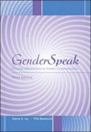 Cover of GenderSpeak