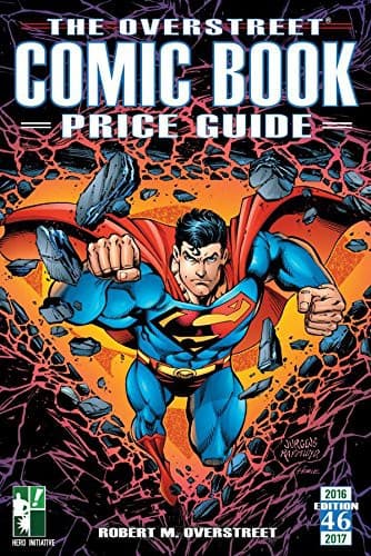 Cover of The Overstreet Comic Book Price Guide Volume 46 Hero Initiative Dan Jurgens Superman HC