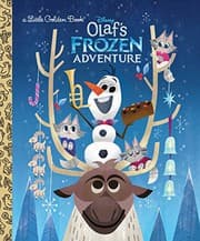 Cover of Olaf's Frozen Adventure Little Golden Book