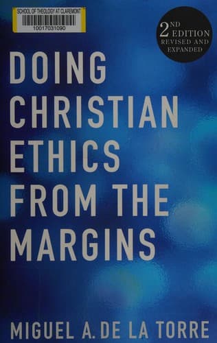 Cover of Doing Christian Ethics From the Margins