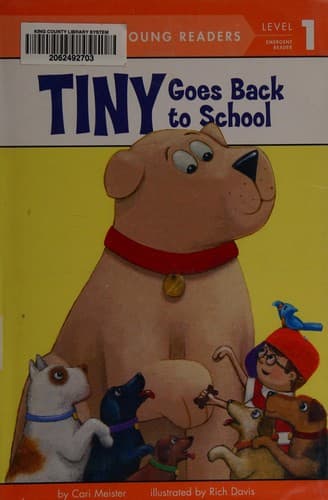 Cover of Tiny goes back to school