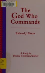 Cover of The God who commands