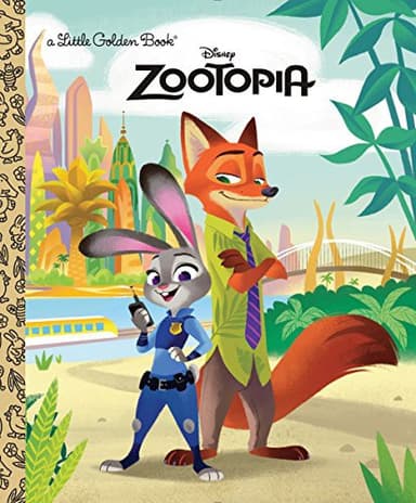 Cover of Zootopia Little Golden Book