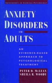 Cover of Anxiety disorders in adults