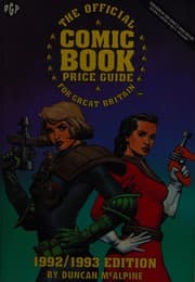 Cover of Price guide productions and publications presents the official comic book price guide for Great Britain