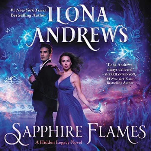 Cover of Sapphire Flames : A Hidden Legacy Novel