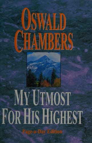 Cover of My utmost forhis highest