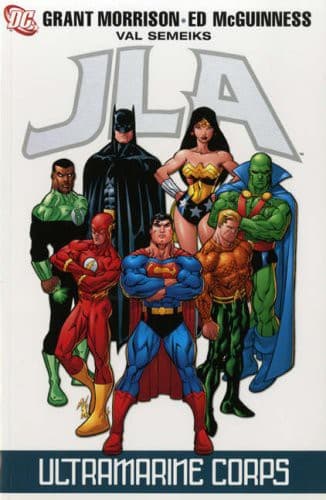 Cover of JLA, Ultramarine Corps
