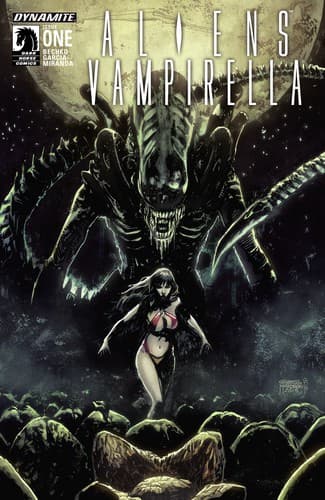 Cover of Vampirella / Aliens #1