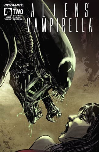 Cover of Vampirella / Aliens #2