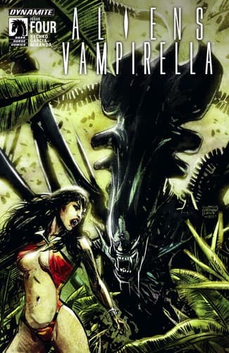 Cover of Vampirella / Aliens #4