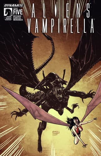 Cover of Vampirella / Aliens #5