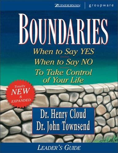 Cover of Boundaries Leader's Guide