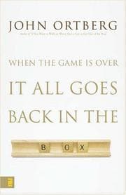 Cover of When the Game Is Over, It All Goes Back in the Box